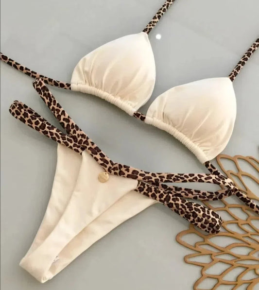 LUA Golden Jungle Bikini Set